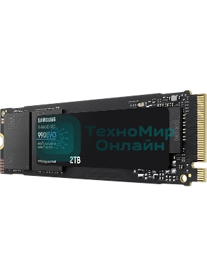 Накопитель SSD Samsung 990 EVO, 2000Gb, PCIe 4.0 x4, M.2 2280, NVMe, R/W 5000/4200