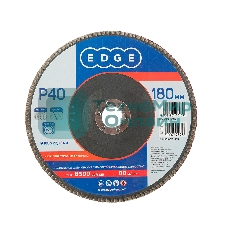 Круг лепестковый торцевой Edge by Patriot 180 ммx22,23 ммxP40