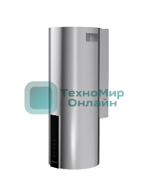 Вытяжка Kuppersberg, цилиндрическая, настенная, 35 см, сенсорное управление, таймер, отвод/рециркуляция, 3 скорости, производительность 850 м3/ч, LED освещение, обратный клапан, уровень шума 68 дБ, угольный фильтр CF110 (опция), цвет нержавеющая сталь