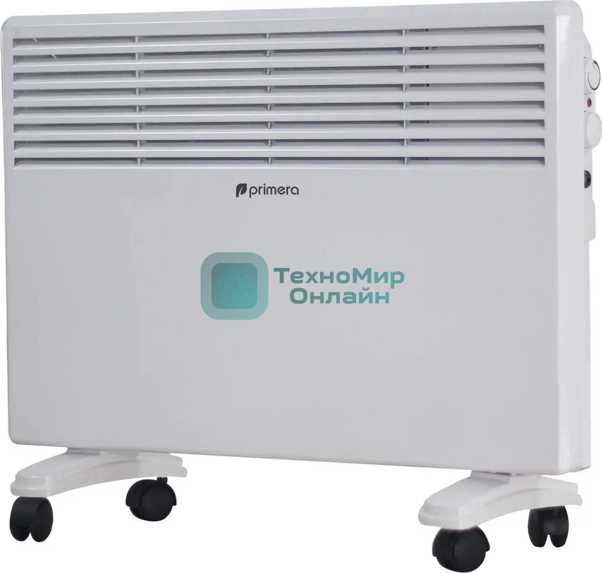 Конвектор электрический Primera PHP-1500-MXB, белый, 1500 Вт, 20 м2, термостат