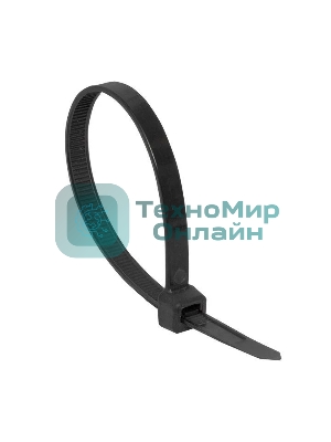 Хомут кабельный 4.8х350 нейл. черный (уп. 100 шт) EKF plc-cb-4.8x350
