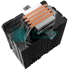 Кулер для процессора Zalman CNPS9X PERFORMA PLUS BLACK, 120мм FAN, 4 HEAT PIPES, 4-PIN PWM, 600-2000 RPM, 29.7DBA MAX, HYDRO BEARING, FULL SOCKET SUPPORT