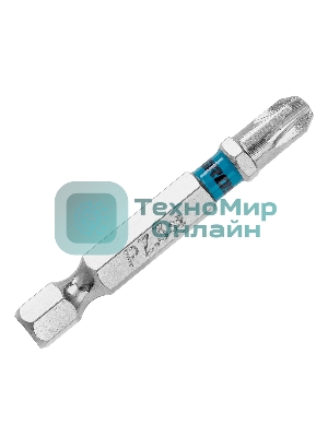 Бита PZ3х50 мм, сталь S2, шестигр., 10 шт. Gross