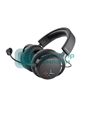 Беспроводные/проводные наушники Beyerdynamic MMX 200 Wireless черный, полноразмерные, Bluetooth + радиоканал + проводной, до 35 ч
