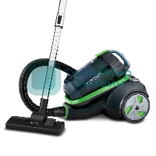 Пылесос Vitek VT-8130 черный/зеленый, 450/2200 Вт, уборка сухая, пылесборник контейнер, 3,5 л