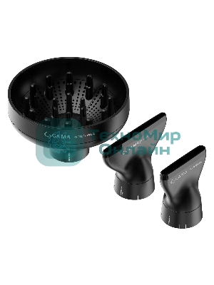 Фен GA.MA IQ LITE красный, 1600 Вт, компактный, ионизация