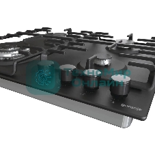 Газовая варочная панель Gorenje GW642SYB, 4 конфорки, эмалированная сталь, черный