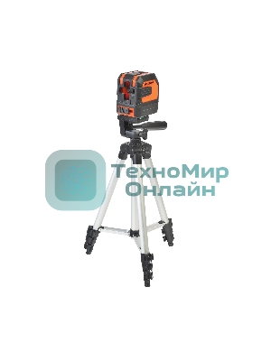 Нивелир лазерный PATRIOT LL 101. дальность без приемника 15м., 1/4 дюйма, красный, Длина волный 650Нм, Штатив в комплекте!