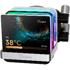 Система охлаждения Ocypus Sigma L24 PRO WH IPS Display/white/290W/All Intel/AMD AM*/Screws