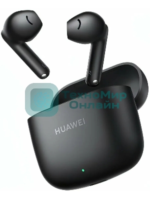 Наушники TWS Huawei FreeBuds SE 2 черный, вкладыши, Bluetooth, до 9 ч
