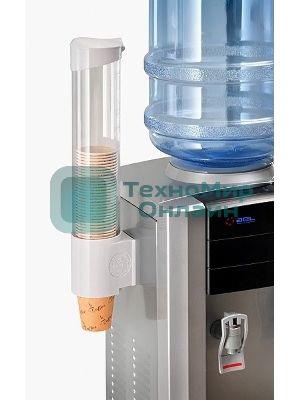 Стаканодержатель для кулера/пурифайера AEL 70039 на шурупах белый