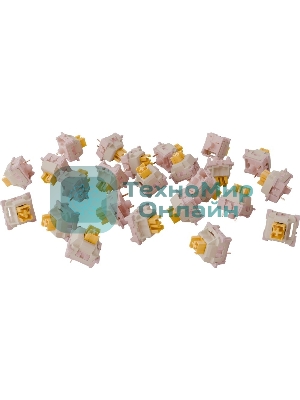 Переключатели Redragon Bullet QL бежевый/персиковый,24 шт.