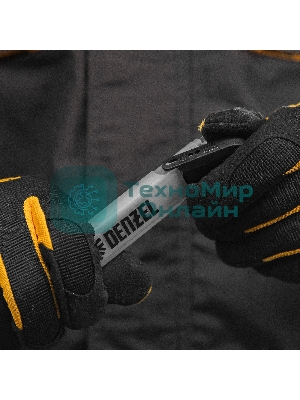 Лезвия Denzel 18 мм, сталь SK5 - 0,5 мм, многосегментные, 10 шт.