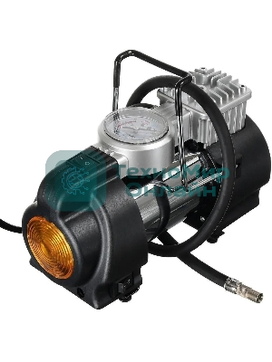 Компрессор STARWIND CC-240 Максимальный ток потребления 15 A. Максимальное давление, атм.10.2. Напряжение питания 12 В. Производительность 35 л/мин. Длина шланга 0.75 м. Длина провода питания 3 м.