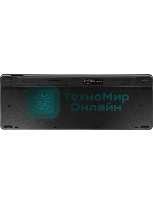 Комплект клавиатура+мышь A4Tech FStyler FB2535C беспроводной, USB + Bluetooth, 2000 DPI, черный