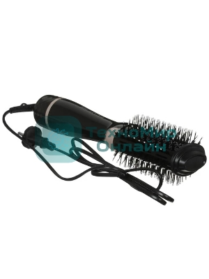 Фен-расческа Galaxy Line GL 4407 черный, 1200 Вт