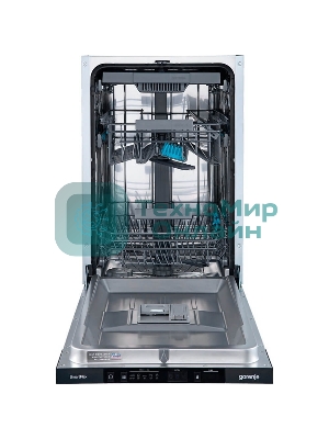 Встраиваемая посудомоечная машина GORENJE GV561D11 Встраиваемые ПММ шириной 45 см,Количество корзин:3,Бак из нержавеющей стали,Защита от перелива: Полный AquaStop,Расход воды на цикл: 9 л,Уровень шума: 45 дБ (А) относительно 1 пВт,Габаритные размеры (вхшхг): 81,5 × 44,8 × 55 см