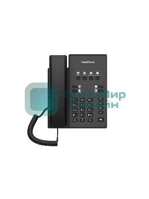 Телефон IP Fanvil H1-2 Wire черный