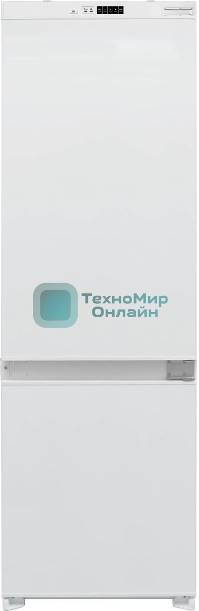 Встраиваемый холодильник Hyundai HBR 1784 2-хкамерн. белый