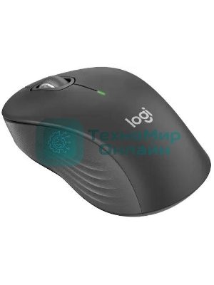 Мышь беспроводная Logitech M550 темно-серый/серый, 4000 dpi, радиоканал, Bluetooth, USB, кнопки - 3