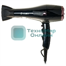 Фен Delta DL-0908 черный/коричневый, 2000 Вт