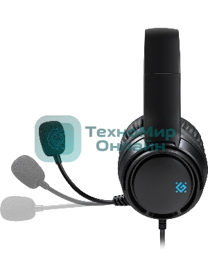 Гарнитура Defender Abyss чёрный, проводная