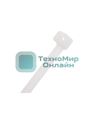 Стяжки Cablexpert NYT-400x7.6 пластиковые 400 мм х 7.6 мм, белые (100 шт.)