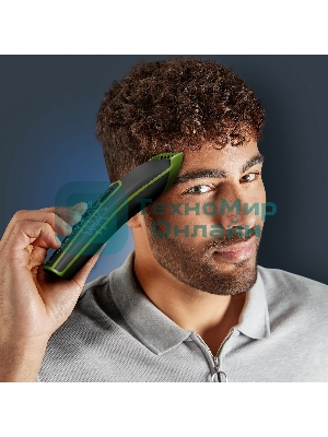 Машинка для стрижки Rowenta TN1409F0 черный/зеленый