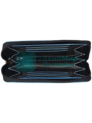 Кошелек женский Piquadro Blue Square PD3229B2/N черный натур.кожа
