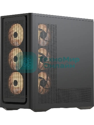Компьютерный корпус AeroCool/Formula Air Power G9 DUO черный без БП ATX 5x120мм 3x140мм 2xUSB3.0 1xUSB3.1 audio bott PSU