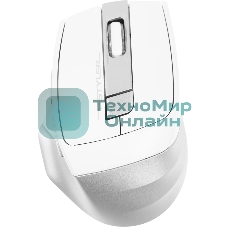 Мышь беспроводная A4Tech Fstyler FB35 белый/серый, 2000 dpi, радиоканал, Bluetooth, USB, кнопки - 6