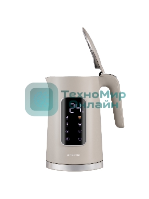 Чайник электрический Maunfeld MGK-635DBG бежевый, 1.7 л, 2200 Вт