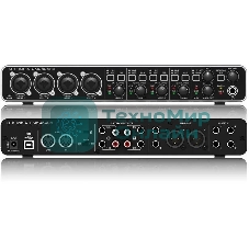 Внешний звуковой интерфейс, Behringer UMC404HD USB 2.0 , 4 вх/4 вых канала, 2 мик/лин/инстр вх.