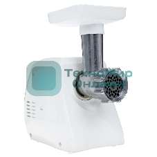 Мясорубка электрическая Ротор Альфа ЭМШ 35/250-2 белый, 1500 Вт, 0.6 кг/мин, защита от перегрузки, насадки - 4