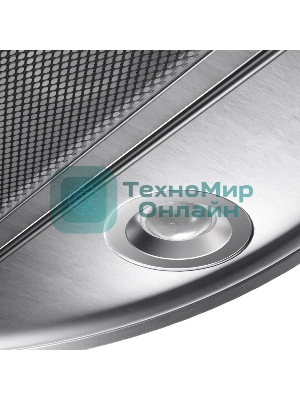 Вытяжка Kuppersberg, цилиндрическая, настенная, 35 см, сенсорное управление, таймер, отвод/рециркуляция, 3 скорости, производительность 850 м3/ч, LED освещение, обратный клапан, уровень шума 68 дБ, угольный фильтр CF110 (опция), цвет нержавеющая сталь