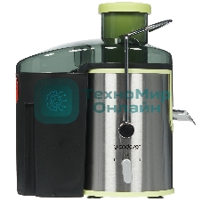 Соковыжималка Endever Sigma 75 серебристый, центробежная, 400 Вт, 450 мл, электронное