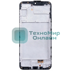 Дисплей для Samsung Galaxy A24 SM-A245F в сборе с тачскрином и рамкой, черный