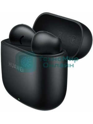 Наушники TWS Huawei FreeBuds SE 2 черный, вкладыши, Bluetooth, до 9 ч