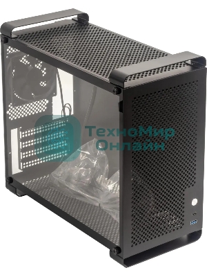 Компьютерный корпус Accord ACC-GCUB4 черный без БП mATX 1x92мм 1xUSB 3.0 1xUSB3.1 audio