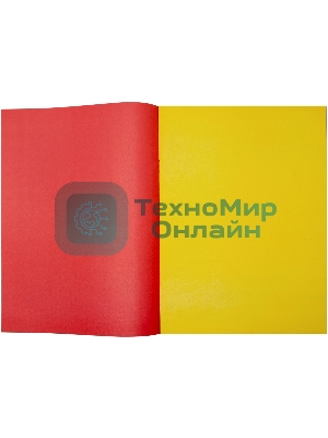 Бумага цветная Silwerhof двустор. 16л. 8цв. A4 CREATE 50г/м2 скрепка