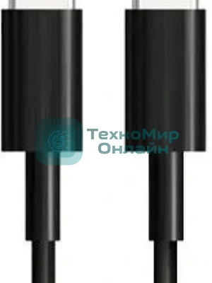 Кабель Bion USB Type-C - Type-C (CM/CM), 100W, USB 3.1 Gen2, 4K@60Hz, 10 Гбит/с, 3 м, тканевая оплетка, черный BXP-CCP-USBC3.1-CMCM-030M-B