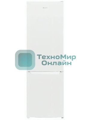 Холодильник Maunfeld MFF176SFW белый двухкамерный 187/75л морозилка снизу, ручная разморозка