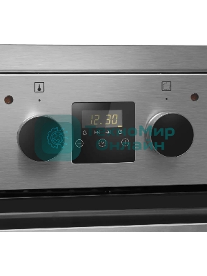 Плита электрическая Maunfeld MEC55CS08D серебристый, конфорок 4 шт, духовка 60 л, 50 см x 85 см x 60 см