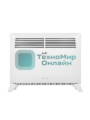 Конвектор электрический Ballu Solo Turbo BEC/SMT-1500 белый, 1500 Вт, 20 м2, термостат