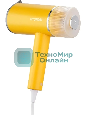 Отпариватель Hyundai H-HSART003 желтый, 1200 Вт, 21 г/мин, 120 мл