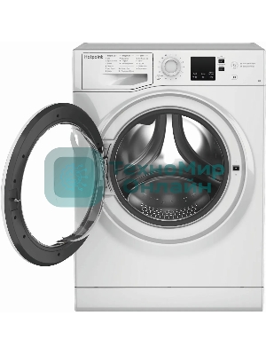Стиральная машина Hotpoint NUS 5015 H RU белый, загр. фронтальная макс.: 5 кг 1000 об/мин класс: А