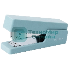 Степлер Deli NS084-BL Nusign 24/6 26/6 (20 листов) синий, 100 скоб, коробка