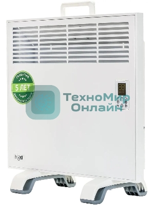 Конвектор электрический IVIGO EPK-Pro Wi-Fi EPK4550P07, белый, 750 Вт, 8 м2, с терморегулятором, Wi-Fi