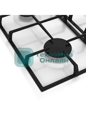 Газовая варочная панель Hotpoint HGMT 642 WH, независимая, белый