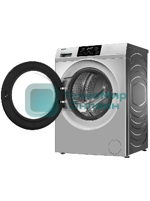 Стиральная машина Haier HW70-BP12919S серебристая, загрузка фронтальная 7кг, 1200 об/мин., класс: A+++